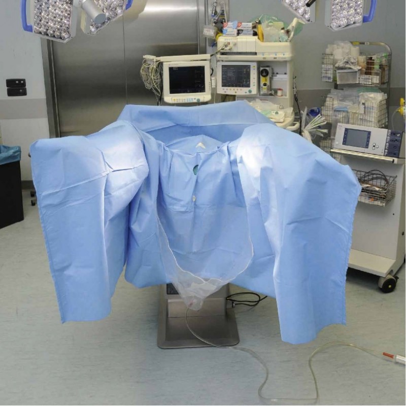 DS-TUR Urological Patient Drape with 300cm Suction Tube (Sterile)