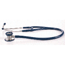 Stethoscope Stainless Steel Cardiological - Adult- Blue 