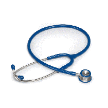 Stethoscope Stainless Steel Paediatric Blue 
